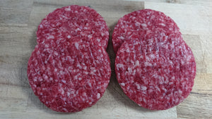 Delicious burgers handmade for you from our locally reared beef